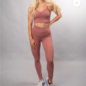 Til You Collapse Effortless Vortex Scrunch Leggings